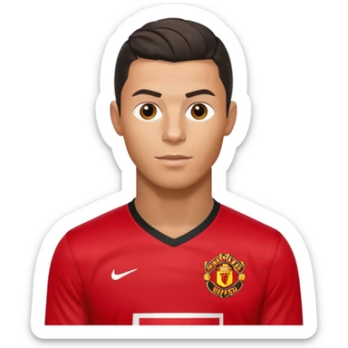 I want cristiano Ronaldo 2008 united sticker