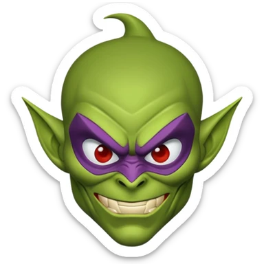 Green goblin sticker