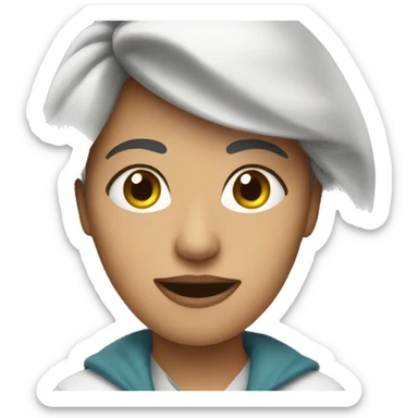 overhelming mom sticker