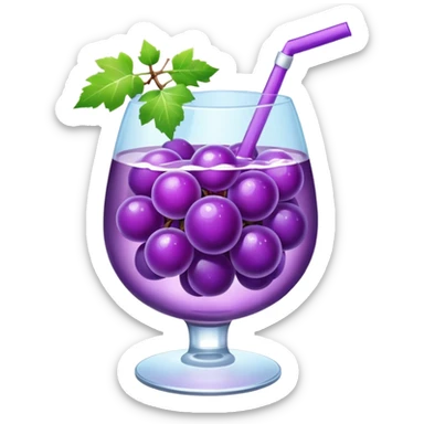 Ice grape ade sticker