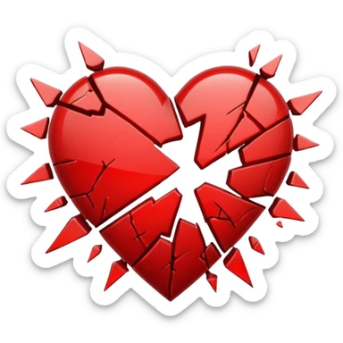 heart break sticker
