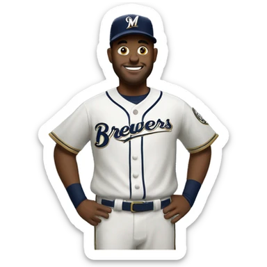 milwaukee brewers sticker
