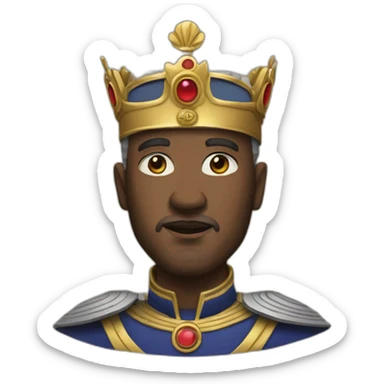 emperor cleon from TV series foundation sticker