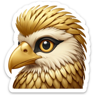 Kartal emji sticker