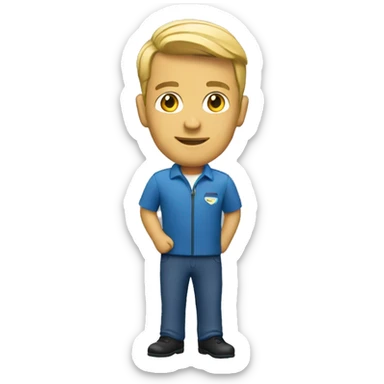 Driver travel tour guide sticker