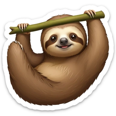 Oso perezoso  sticker