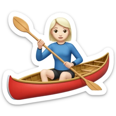 Jew on canoe  sticker