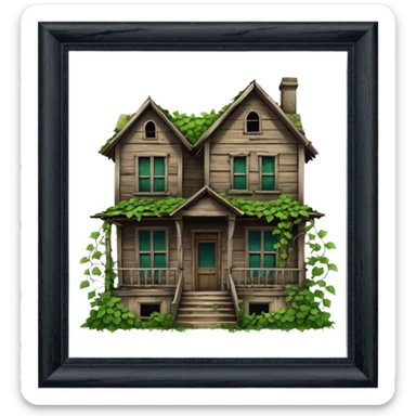 Abandoned House sticker