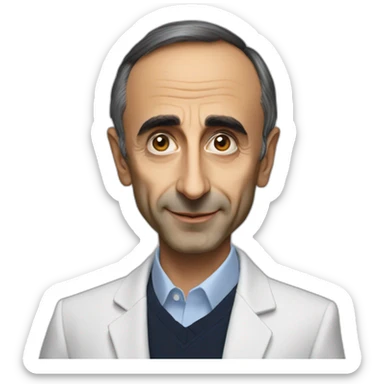 Eric Zemmour fait la fête  sticker