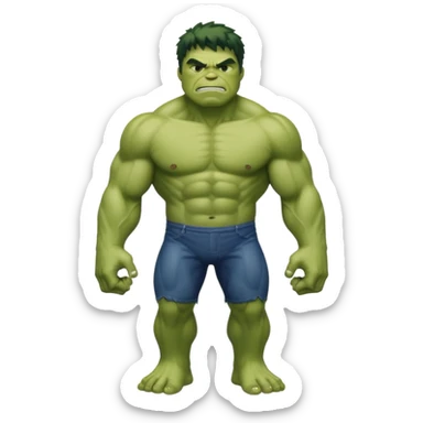 Hulk full body sticker