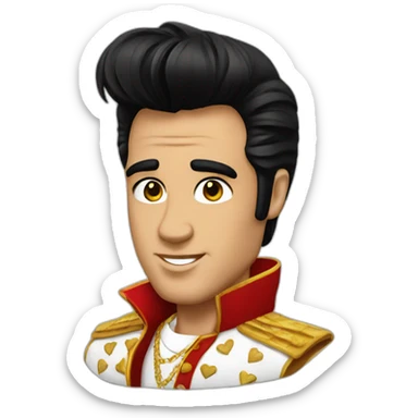 romeo elvis sticker
