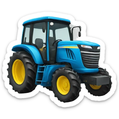 Tractor sticker