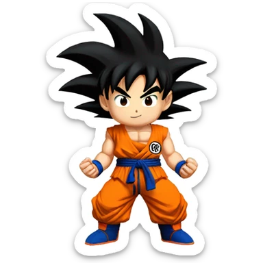 Son goku sticker