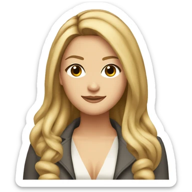 serena van der woodsen sticker