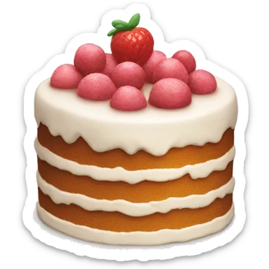 Cake sticker
