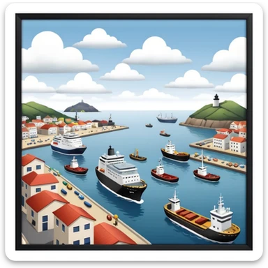 Sea Port sticker