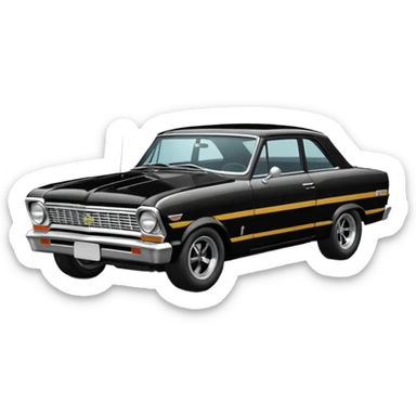 Catwoman’s race-bred 1965 Chevy Nova SS  sticker
