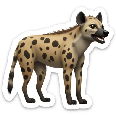 Hyena sticker