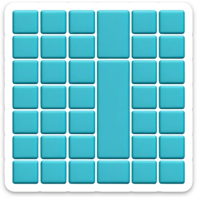 Numberblock 32 sticker