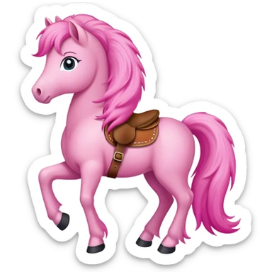 Pink Pony club sticker