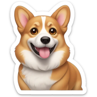enough corgi sticker