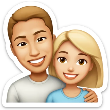 girlfriend and boyfriend  sticker