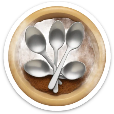 spoons spooning each other sticker