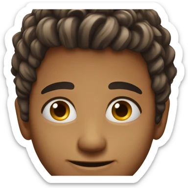 Hot heart eyes sticker