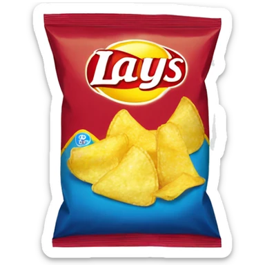 lays bag of chips sticker