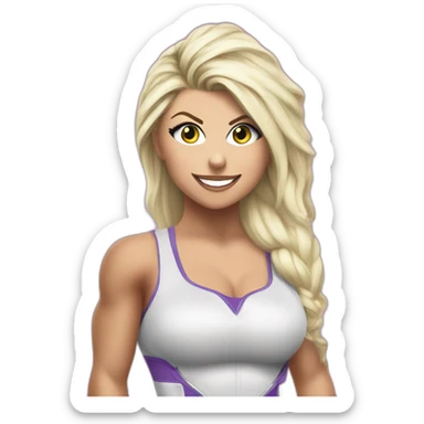 Alexa bliss  wrestler sticker