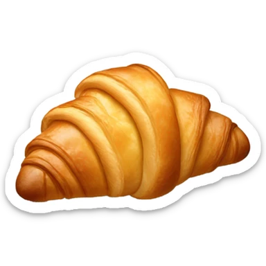 Croissant ￼ sticker
