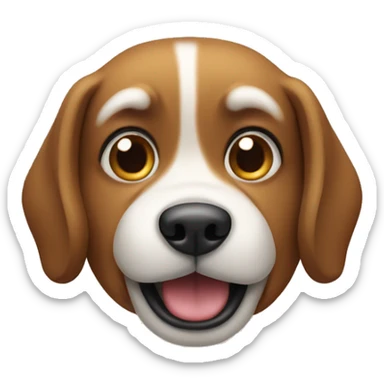 Dog that’s throwing up sticker