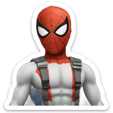 halal spiderman sticker