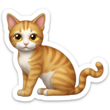 cat pi sticker