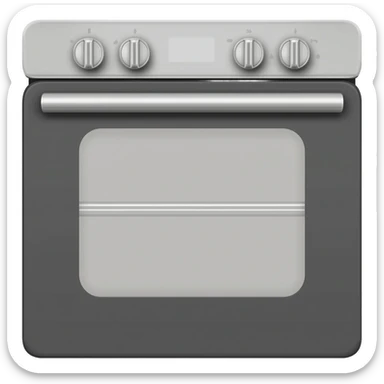 oven sticker