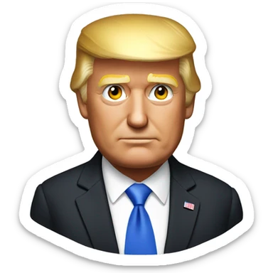 Donald Trump sticker