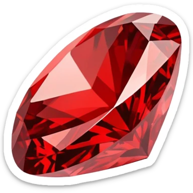 make openmoji icon for red diamond sticker