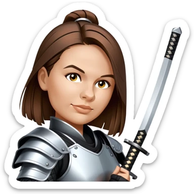 Modern Samurai sticker