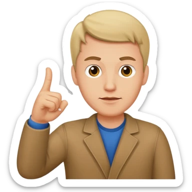 🙋‍♂️+🖕 sticker