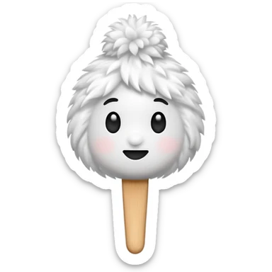 A q-tip emoji with no face sticker