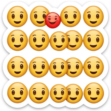 Bana serçe parmağı kapalı ve baş barmagıds kapalı kuş bakışı bir emoji yap sticker