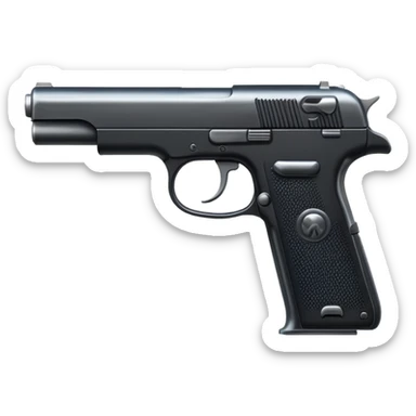 Arma pistola sticker