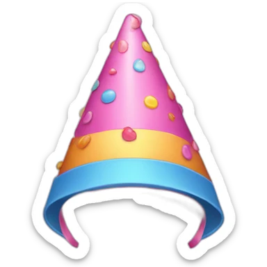 birthday hat sticker
