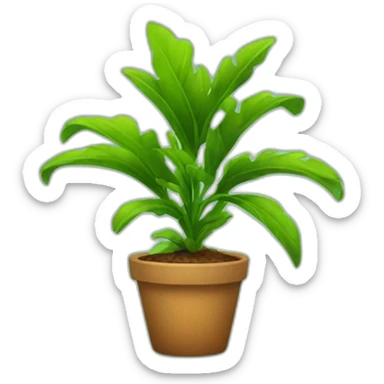 Plant sticker