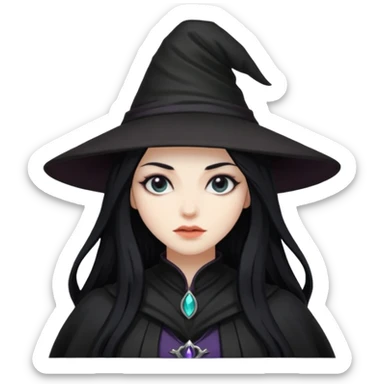 Shadow witch sticker