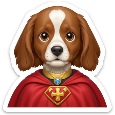 Cooler Spaniel Hero sticker