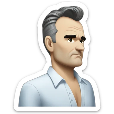Morrissey sticker