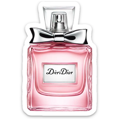 Miss dior perfume sticker