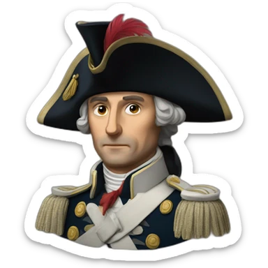 bicorne Napoléon sticker