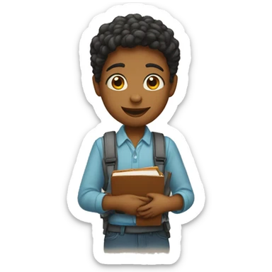 change of school learning sticker